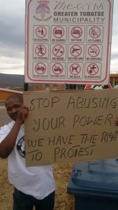 Greater Tubatse community has the right to protest