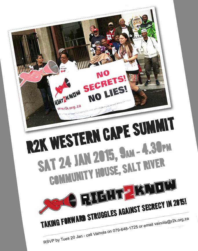 1401 Western Cape summit