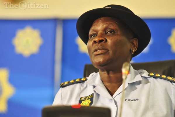 FILE PICTURE: National police commissioner Riah Phiyega. Picture: Christine Vermooten 