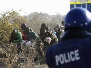 Forty-four people were killed in Marikana. Ten people, including two policemen and two Lonmin security guards, were killed in the week leading up to August 16 when police shot dead 34 striking miners. File photo: Siphiwe Sibeko
